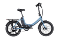 Blix Vika X Folding Electric Bike in Steel Blue | Strictly E-Bikes