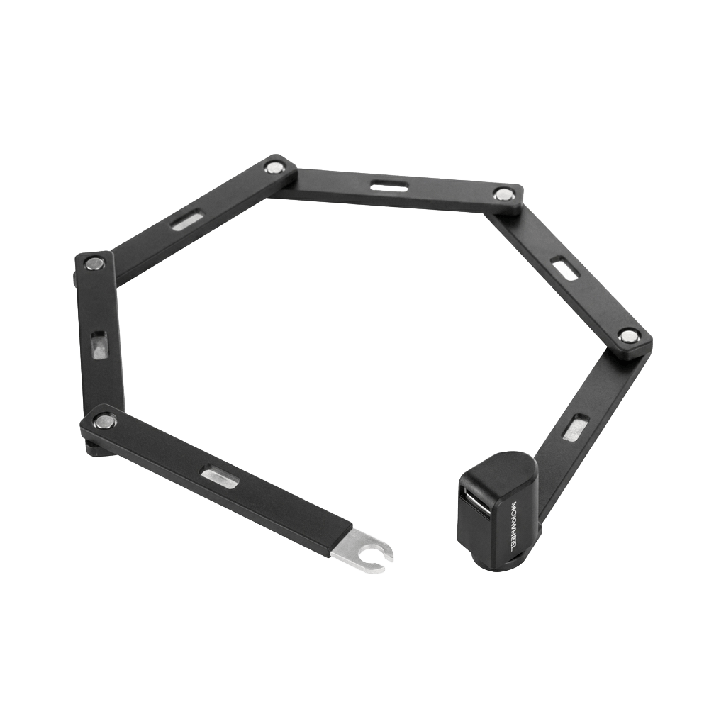Mokwheel Metal Folding Lock Folded View | Strictly E-Bikes