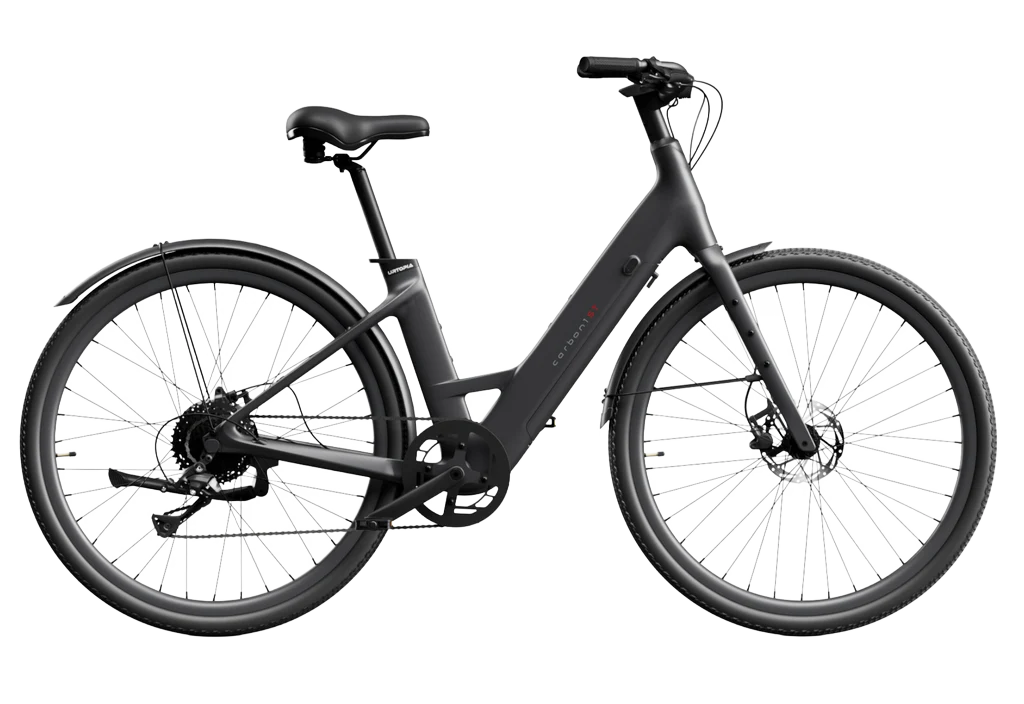 Urtopia Carbon 1 Step-Through Electric Bike Detail View | Strictly E-Bikes