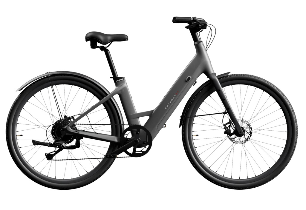 Urtopia Carbon 1 Step-Through Electric Bike Side View | Strictly E-Bikes
