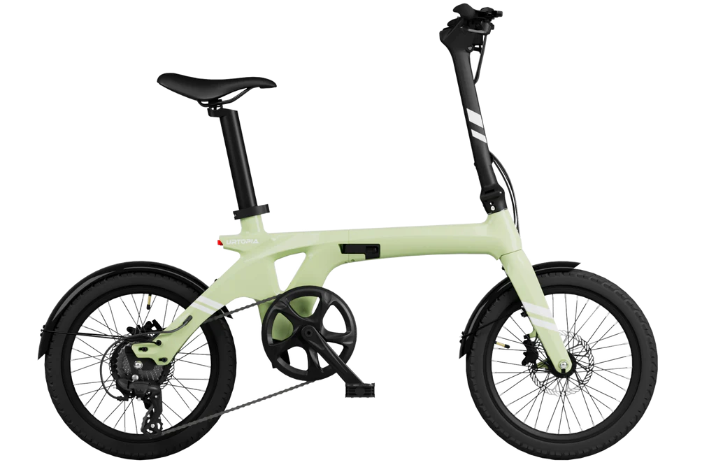 Urtopia Carbon Fold 1 Folding Electric Bike Detail | Strictly E-Bikes